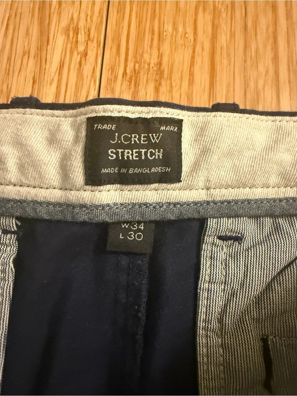 J. Crew slim straight